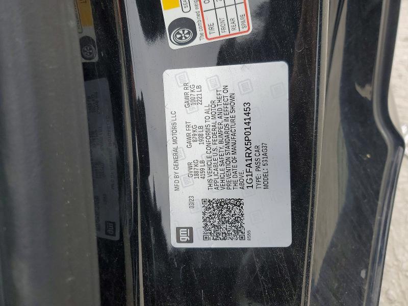 Продаж на аукціоні авто 2023 Chevrolet Camaro, vin: 1G1FA1RX5P0141453, номер лоту: 46942086