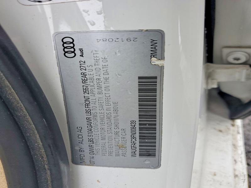 Продажа на аукционе авто 2015 Audi A6, vin: WAUGFAFC8FN008439, номер лота: 76943515