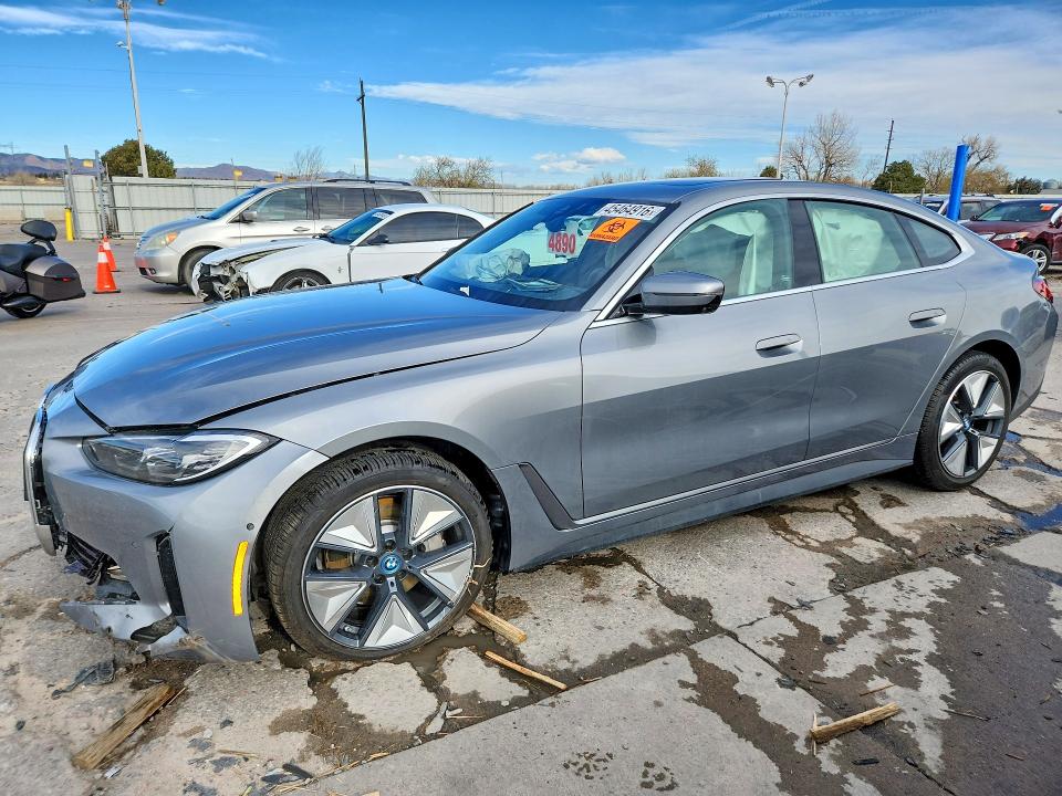 45464916 :رقم المزاد ، WBY83FB02RFT27874 vin ، 2024 Bmw I4 مزاد بيع