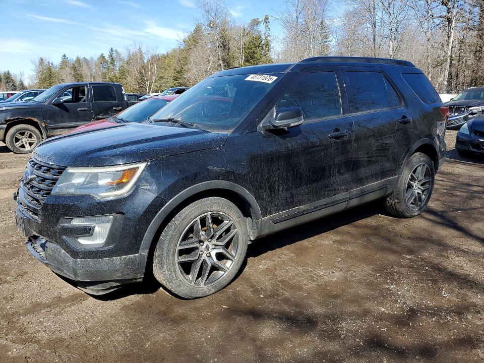 2017 Ford Explorer მანქანა იყიდება აუქციონზე, vin: 1FM5K8GT5HGA49093, აუქციონის ნომერი: 46731926