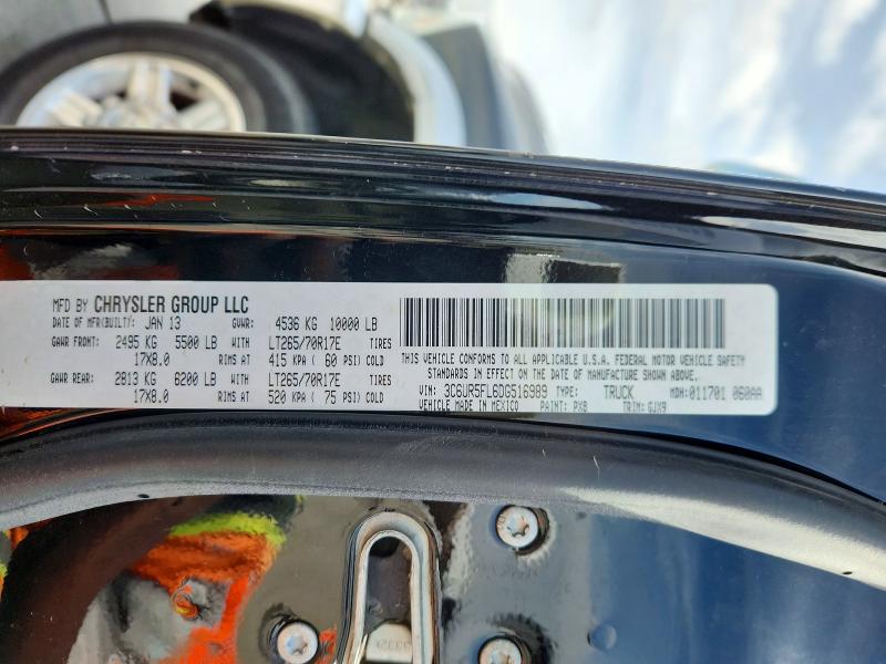 2013 Ram 2500 მანქანა იყიდება აუქციონზე, vin: 3C6UR5FL6DG516989, აუქციონის ნომერი: 48123126