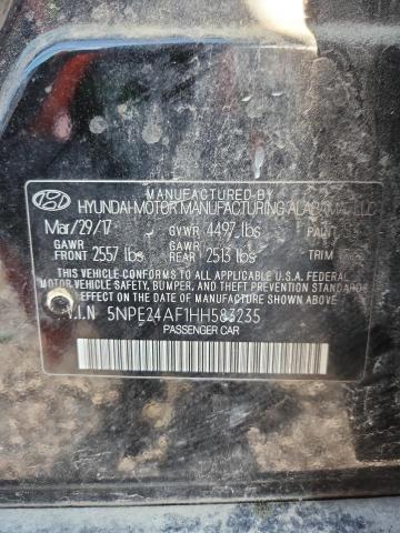 Aukcja sprzedaży 2017 Hyundai Sonata, vin: 5NPE24AF1HH583235, numer aukcji: 47264746