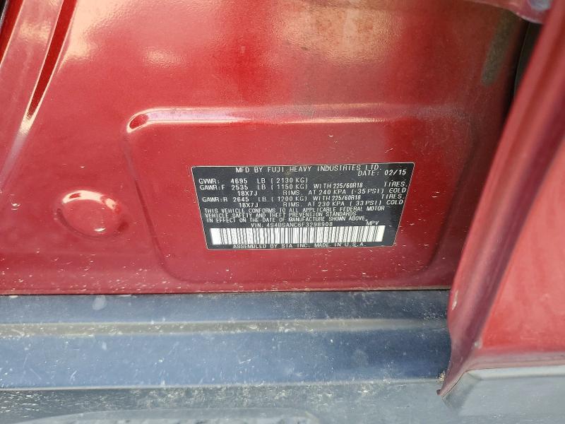 Aukcja sprzedaży 2015 Subaru Outback, vin: 4S4BSANC6F3298908, numer aukcji: 47157526