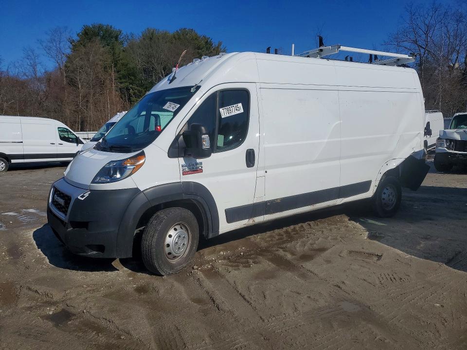 2022 Ram Promaster 2500 მანქანა იყიდება აუქციონზე, vin: 3C6LRVDG6NE116350, აუქციონის ნომერი: 77897745