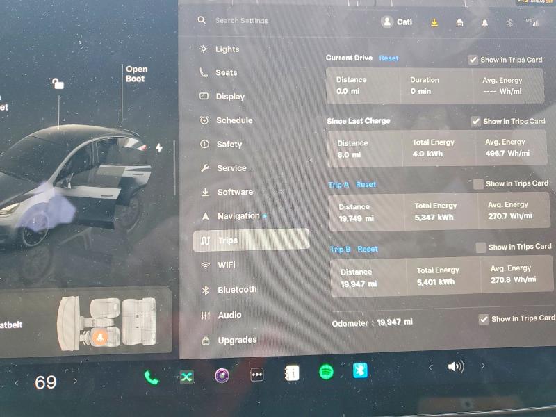 Продажа на аукционе авто 2023 Tesla Model Y, vin: 7SAYGDEF3PF846785, номер лота: 46001576