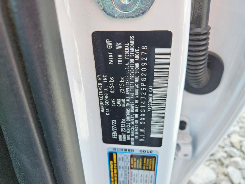 Aukcja sprzedaży 2023 Kia K5, vin: 5XXG14J29PG209278, numer aukcji: 41592876
