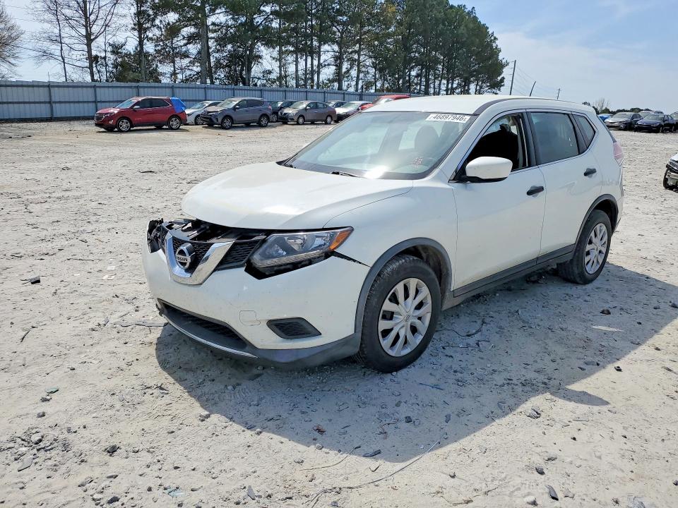 Продаж на аукціоні авто 2016 Nissan Rogue, vin: KNMAT2MT4GP704649, номер лоту: 46897946