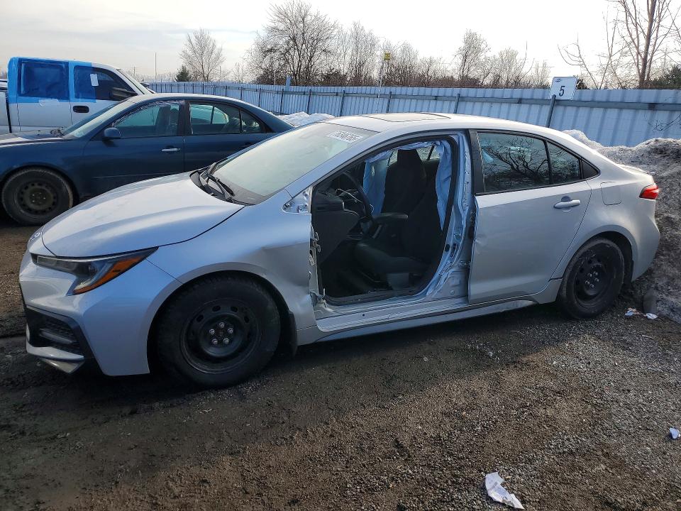 2020 Toyota Corolla მანქანა იყიდება აუქციონზე, vin: 5YFB4RBE4LP005058, აუქციონის ნომერი: 76346765