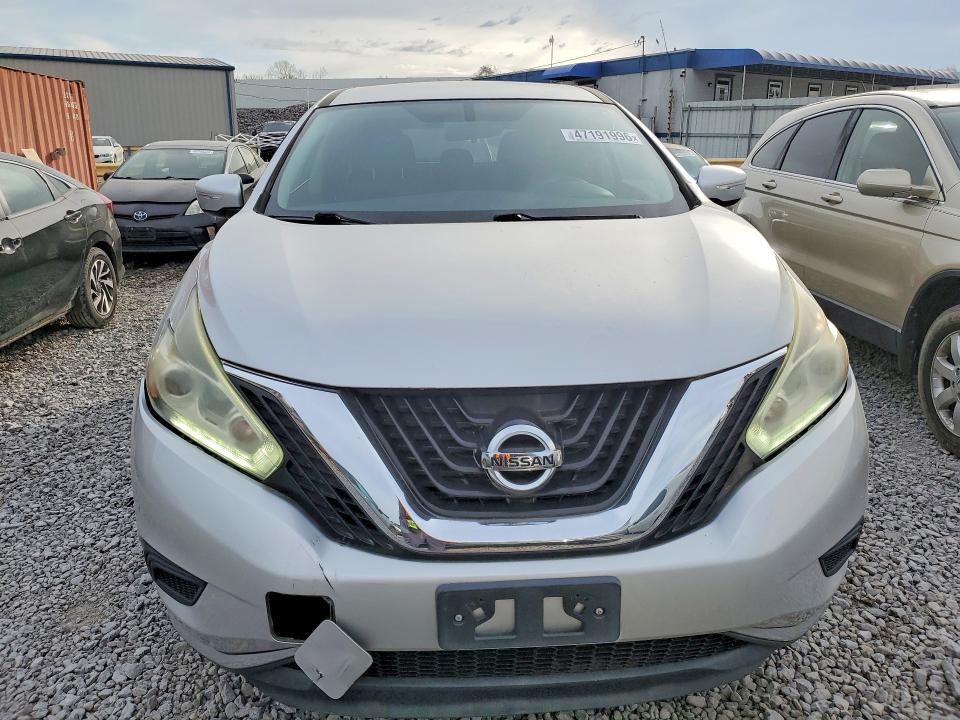 47191996 :رقم المزاد ، 5N1AZ2MG5FN221744 vin ، 2015 Nissan Murano مزاد بيع