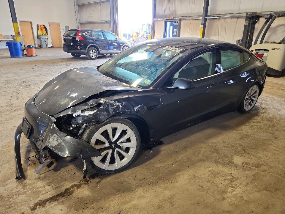 47599066 :رقم المزاد ، 5YJ3E1EA7NF372465 vin ، 2022 Tesla Model 3 مزاد بيع