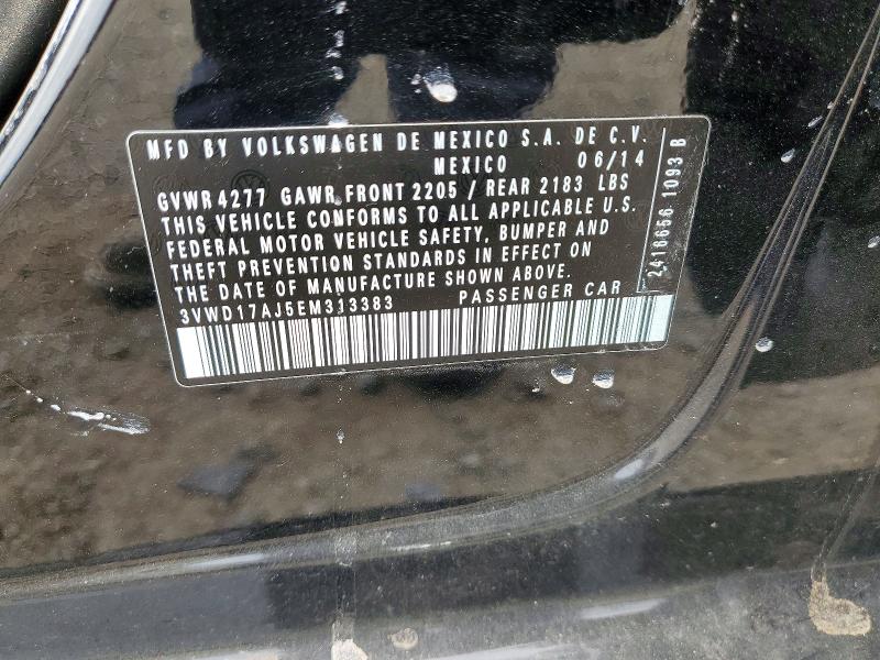 Aukcja sprzedaży 2014 Volkswagen Jetta, vin: 3VWD17AJ5EM313383, numer aukcji: 48138126