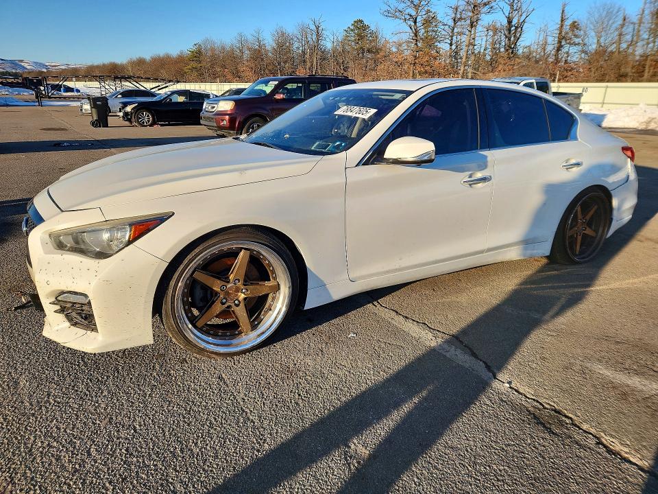 Aukcja sprzedaży 2014 Infiniti Q50, vin: JN1BV7AR1EM704663, numer aukcji: 78847605