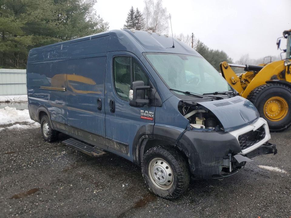 2019 Ram Promaster 3500 მანქანა იყიდება აუქციონზე, vin: 3C6URVJGXKE544619, აუქციონის ნომერი: 79967255