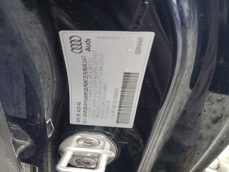 2009 Audi S5 მანქანა იყიდება აუქციონზე, vin: WAURV78T59A046654, აუქციონის ნომერი: 79803085