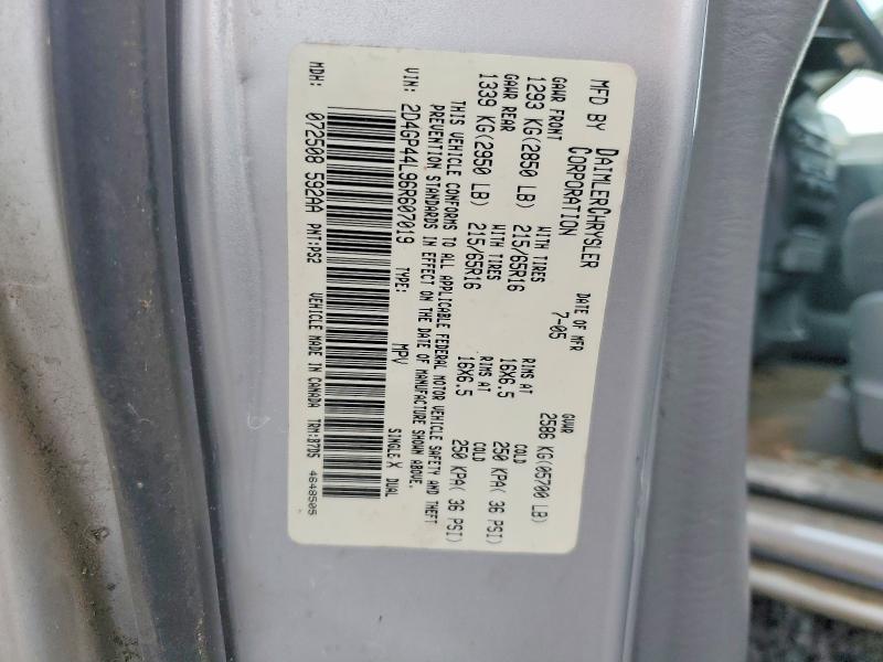 Aukcja sprzedaży 2006 Dodge Grand Caravan, vin: 2D4GP44L96R607019, numer aukcji: 79065445