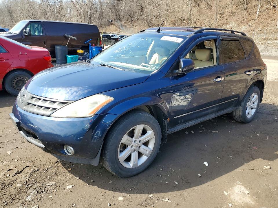 47770256 :رقم المزاد ، JN8AZ08W66W550526 vin ، 2006 Nissan Murano مزاد بيع