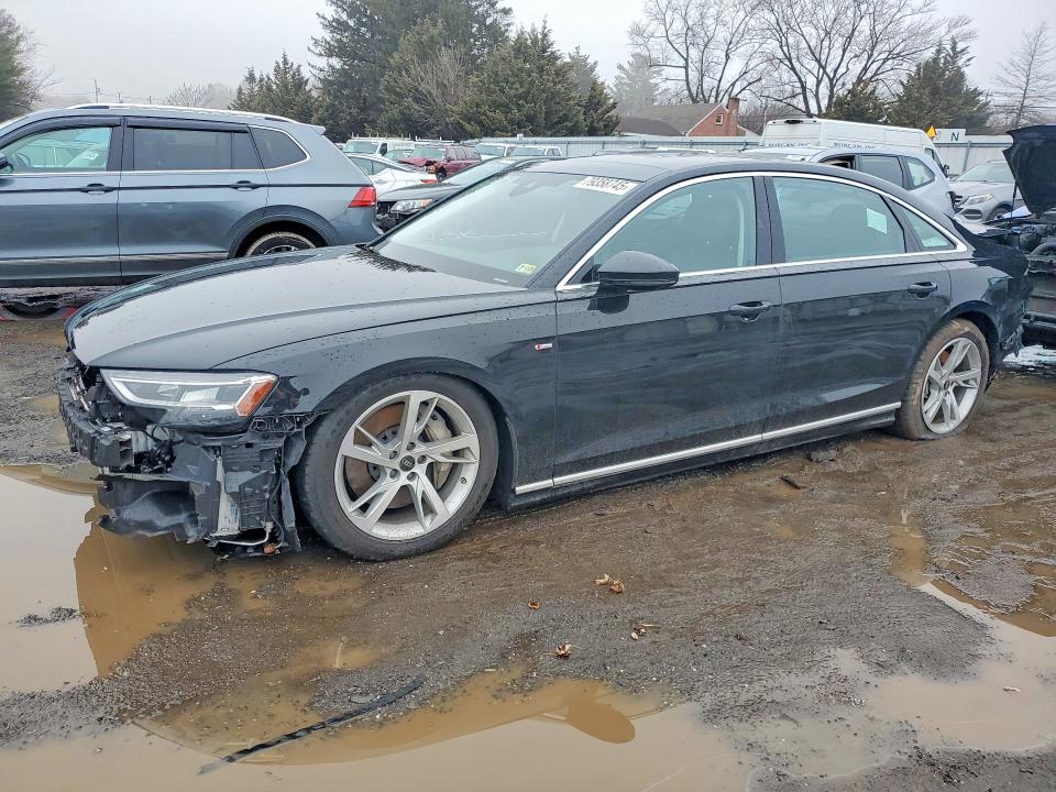 2024 Audi A8 მანქანა იყიდება აუქციონზე, vin: WAULDAF80RN004566, აუქციონის ნომერი: 79358745