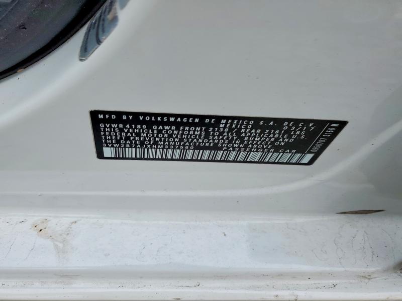 Aukcja sprzedaży 2017 Volkswagen Jetta, vin: 3VW2B7AJXHM337560, numer aukcji: 46566526