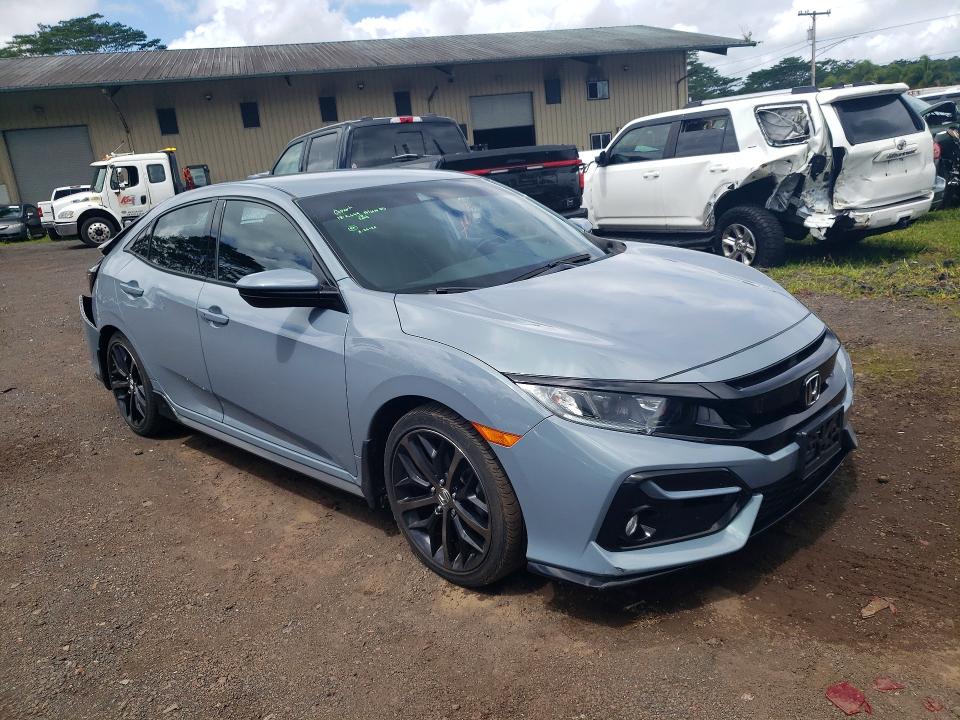 Продаж на аукціоні авто 2021 Honda Civic, vin: SHHFK7G47MU219503, номер лоту: 47654026