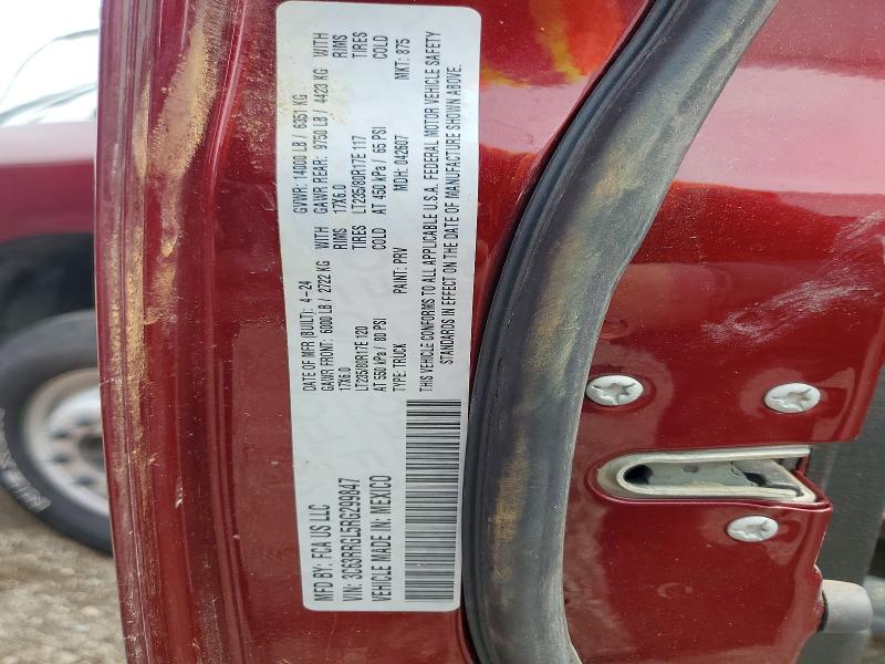 46725716 :رقم المزاد ، 3C63RRGL5RG299847 vin ، 2024 Ram 3500 مزاد بيع