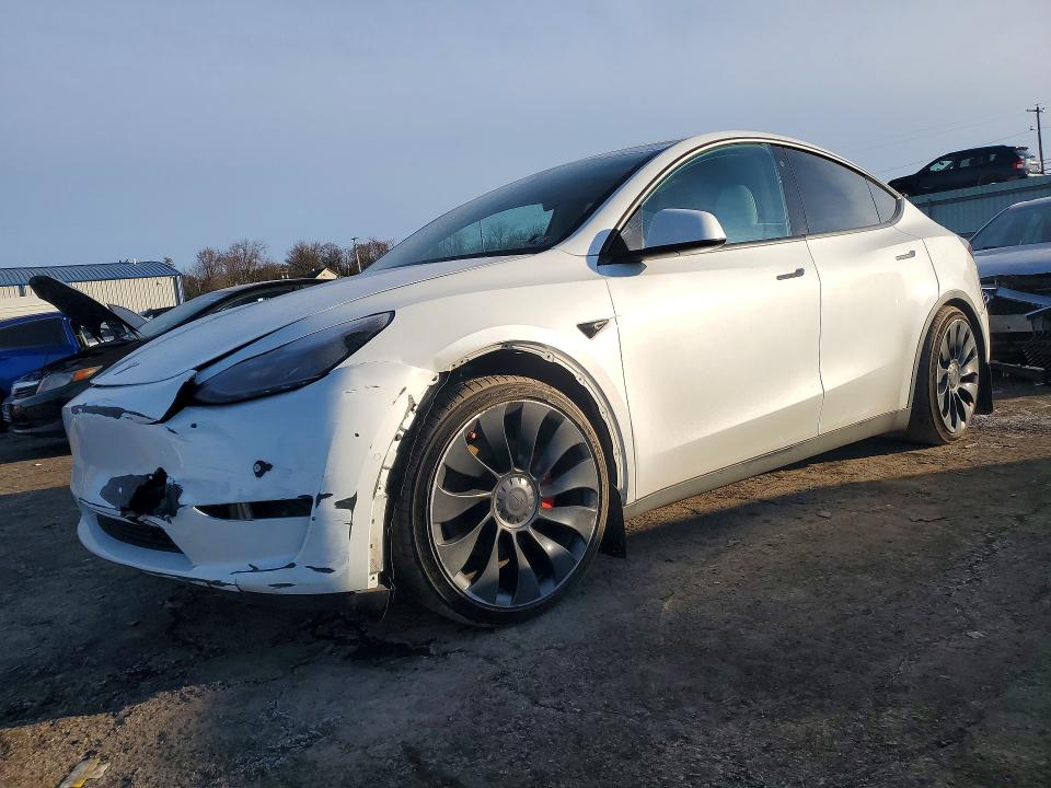 2022 Tesla Model Y მანქანა იყიდება აუქციონზე, vin: 7SAYGDEF5NF518166, აუქციონის ნომერი: 79342765