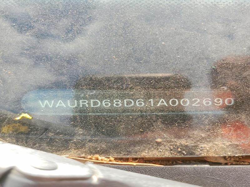 2001 Audi S4 მანქანა იყიდება აუქციონზე, vin: WAURD68D61A002690, აუქციონის ნომერი: 46259026