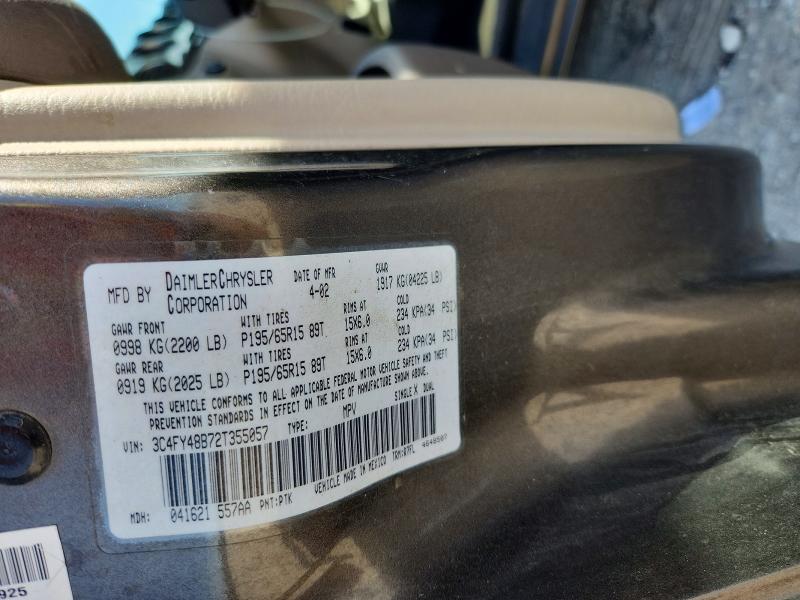 Продаж на аукціоні авто 2002 Chrysler Pt Cruiser, vin: 3C4FY48B72T355057, номер лоту: 47105926