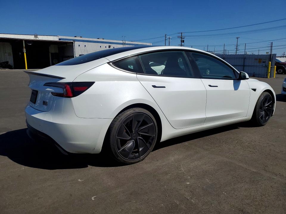 2024 Tesla Model 3 მანქანა იყიდება აუქციონზე, vin: 5YJ3E1ETXRF790011, აუქციონის ნომერი: 45448676