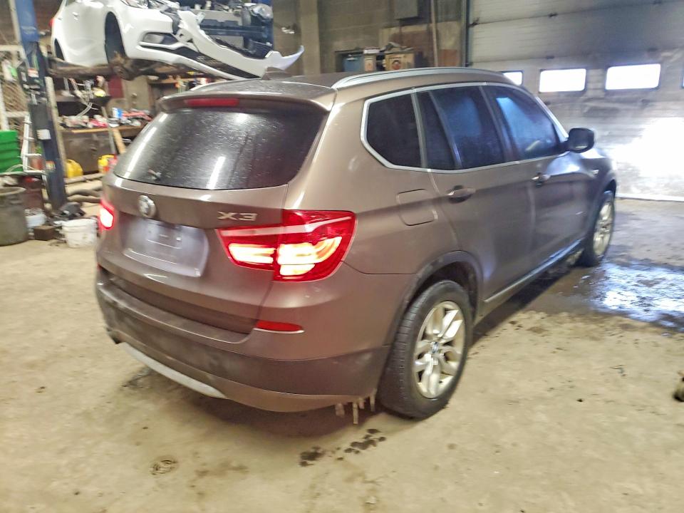2013 Bmw X3 მანქანა იყიდება აუქციონზე, vin: 5UXWX9C57D0A25826, აუქციონის ნომერი: 47333666
