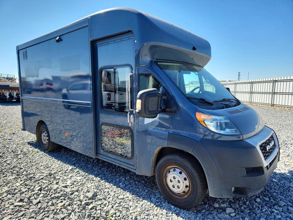 46639276 :رقم المزاد ، 3C7WRVMG0NE121293 vin ، 2022 Ram Promaster 3500 مزاد بيع