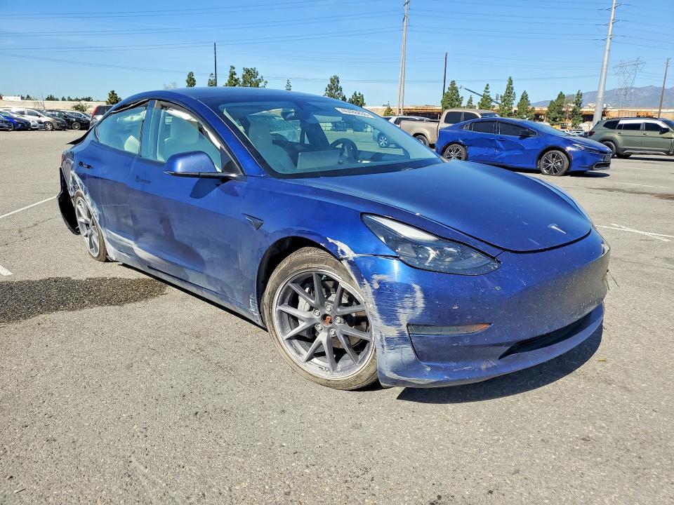 2021 Tesla Model 3 მანქანა იყიდება აუქციონზე, vin: 5YJ3E1EB4MF073409, აუქციონის ნომერი: 46486856