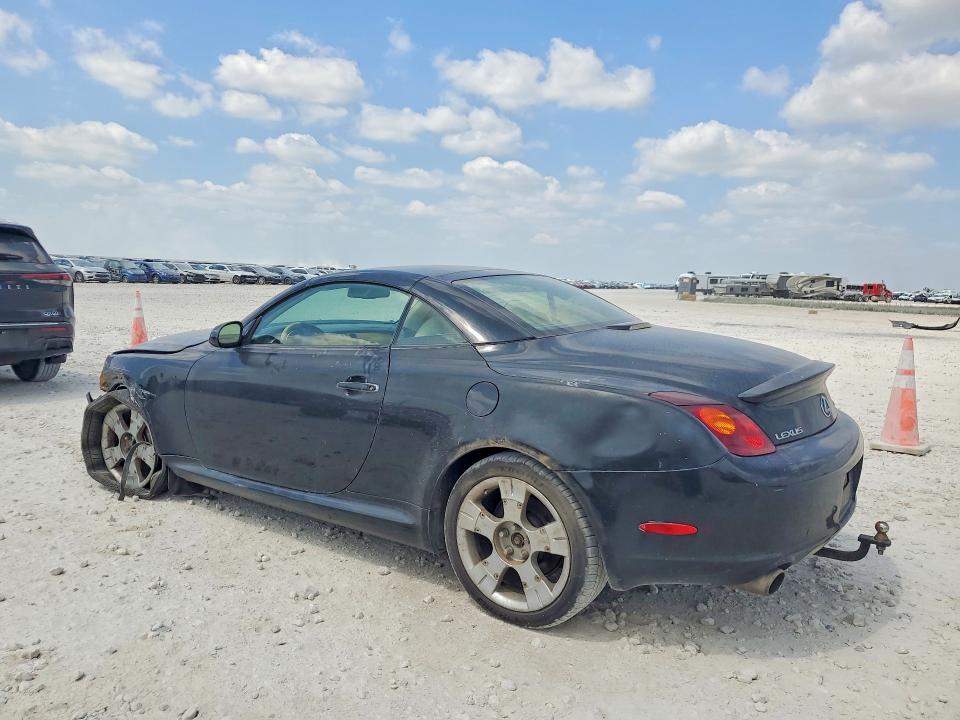 47366356 :رقم المزاد ، JTHFN48Y730038910 vin ، 2003 Lexus Sc 430 مزاد بيع