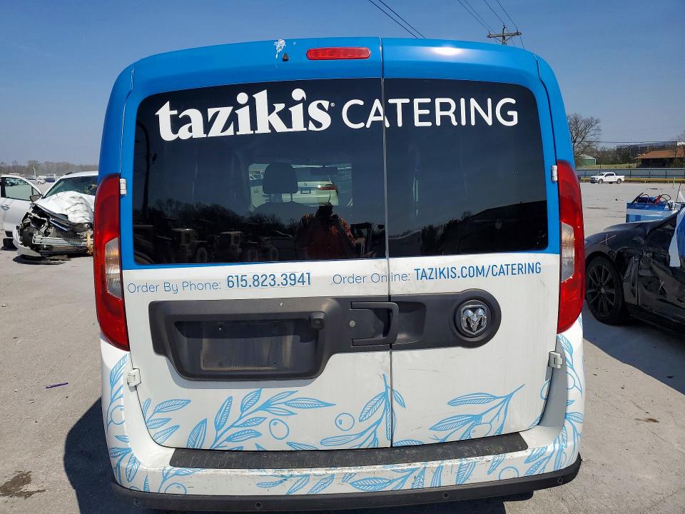 47795976 :رقم المزاد ، ZFB636VP8N6W12643 vin ، 2022 Ram Promaster City مزاد بيع