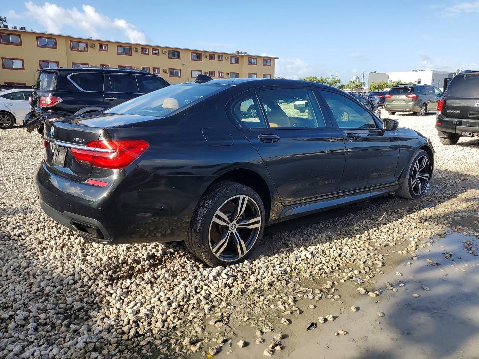 Aukcja sprzedaży 2018 Bmw 750, vin: WBA7F2C57JG423745, numer aukcji: 46197786