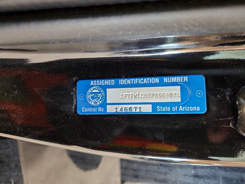 46584976 :رقم المزاد ، 1FTFW1E89PKD68074 vin ، 2023 Ford F150 مزاد بيع