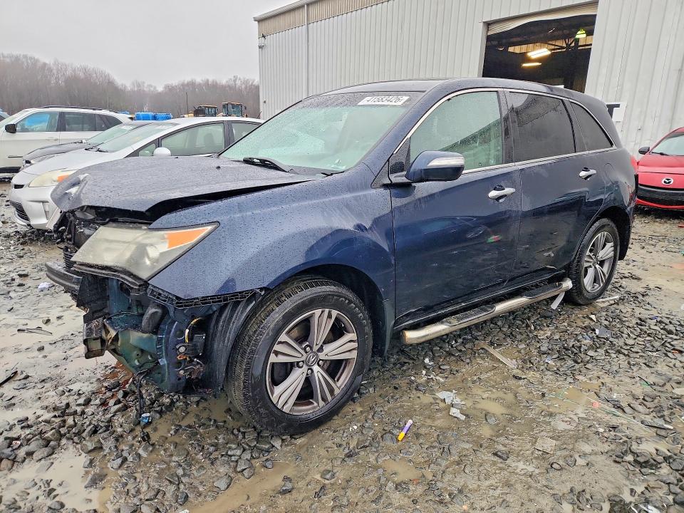 2011 Acura Mdx მანქანა იყიდება აუქციონზე, vin: 2HNYD2H24BH506013, აუქციონის ნომერი: 41583426