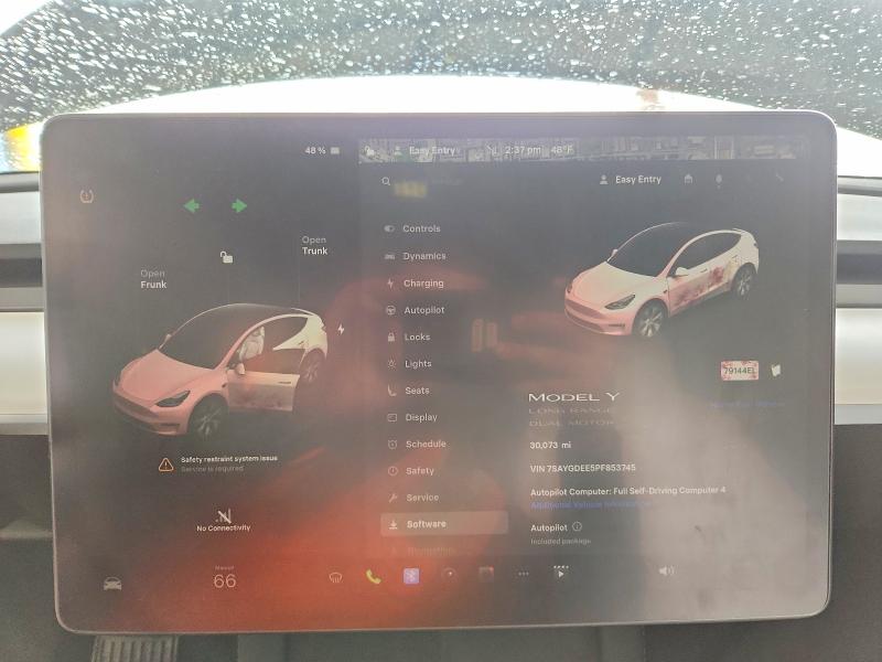 Aukcja sprzedaży 2023 Tesla Model Y, vin: 7SAYGDEE5PF853745, numer aukcji: 45663026