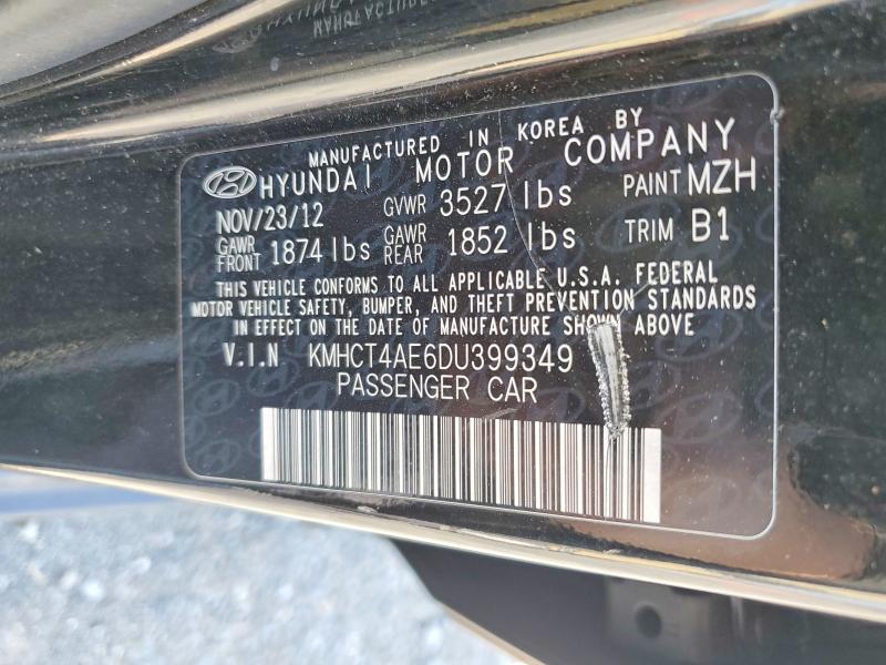Продаж на аукціоні авто 2013 Hyundai Accent, vin: KMHCT4AE6DU399349, номер лоту: 47868466