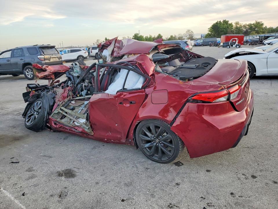 2023 Toyota Corolla მანქანა იყიდება აუქციონზე, vin: 5YFS4MCE3PP166198, აუქციონის ნომერი: 46697686