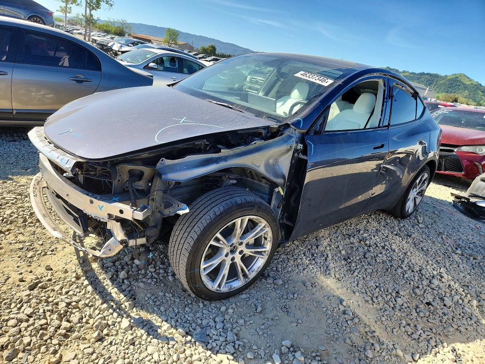 46337346 :رقم المزاد ، 7SAYGDEEXPF634568 vin ، 2023 Tesla Model Y مزاد بيع