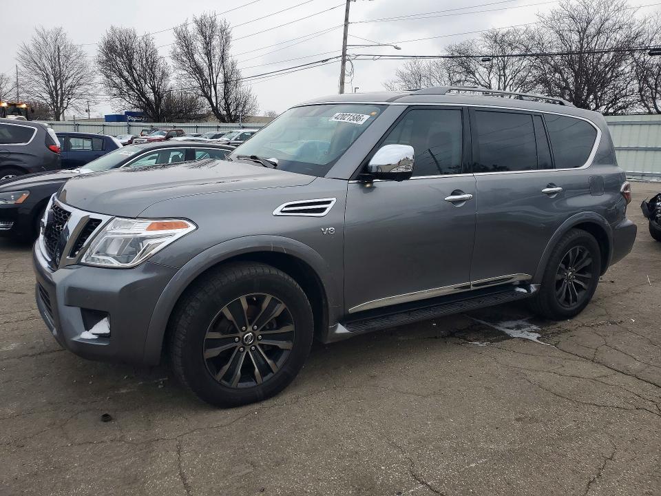 42021586 :رقم المزاد ، JN8AY2NC4J9552906 vin ، 2018 Nissan Armada مزاد بيع