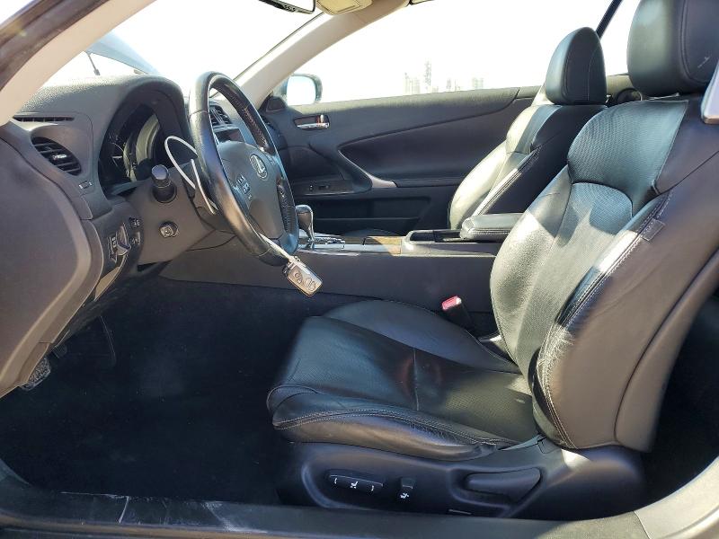 46007666 :رقم المزاد ، JTHFE2C29A2500974 vin ، 2010 Lexus Is 350c مزاد بيع
