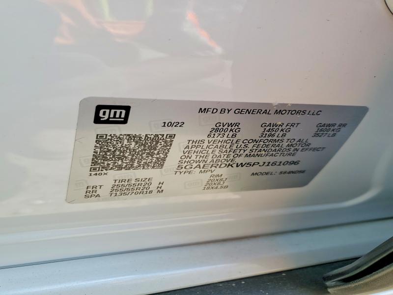 Продаж на аукціоні авто 2023 Buick Enclave, vin: 5GAERDKW5PJ161096, номер лоту: 46856136