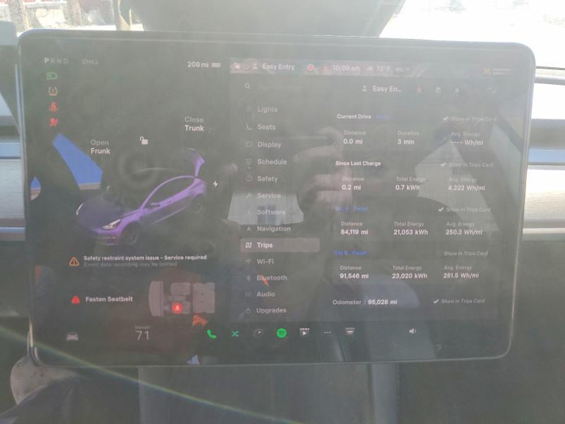 46824616 :رقم المزاد ، 5YJ3E1EB7NF187499 vin ، 2022 Tesla Model 3 مزاد بيع