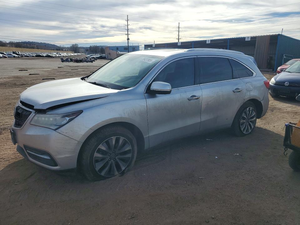 79427905 :رقم المزاد ، 5FRYD4H48FB024691 vin ، 2015 Acura Mdx مزاد بيع