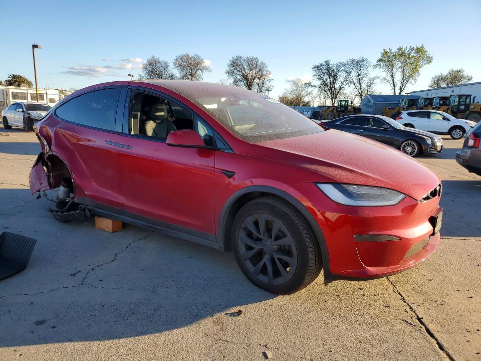 79428525 :رقم المزاد ، 7SAXCAE52PF378125 vin ، 2023 Tesla Model X مزاد بيع