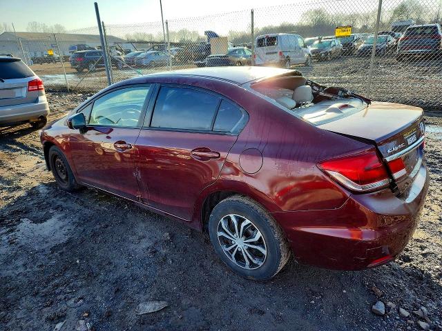 46713496 :رقم المزاد ، 19XFB2F53FE706561 vin ، 2015 Honda Civic مزاد بيع