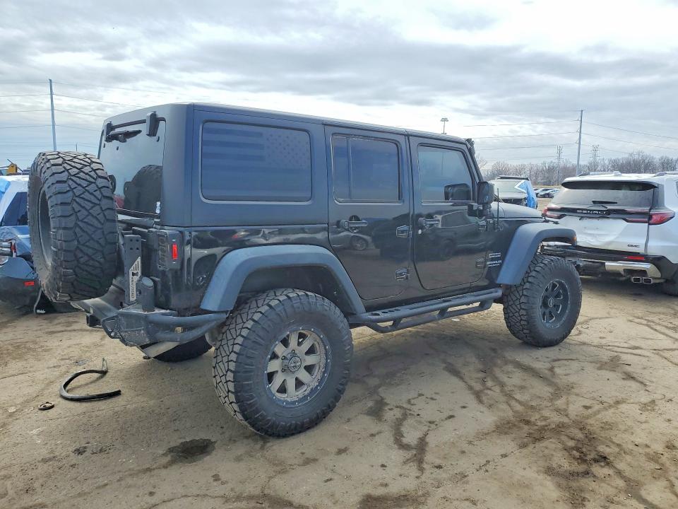Продажа на аукционе авто 2016 Jeep Wrangler Unlimited, vin: 1C4BJWDG7GL155668, номер лота: 46443916