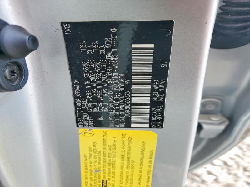 Aukcja sprzedaży 2006 Lexus Rx 330, vin: JTJGA31U360063355, numer aukcji: 79574325