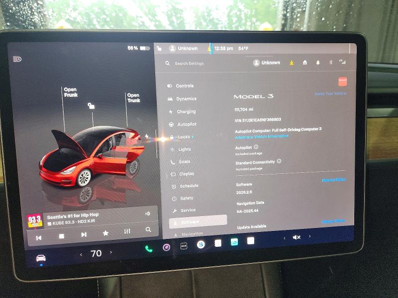 46945366 :رقم المزاد ، 5YJ3E1EA8NF369803 vin ، 2022 Tesla Model 3 مزاد بيع